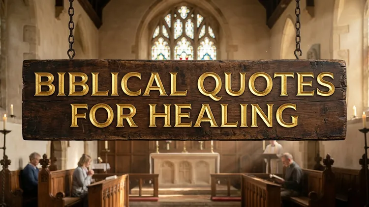 55 Biblical Quotes for Healing: Sacred Scripture, Comfort & Spiritual Peace