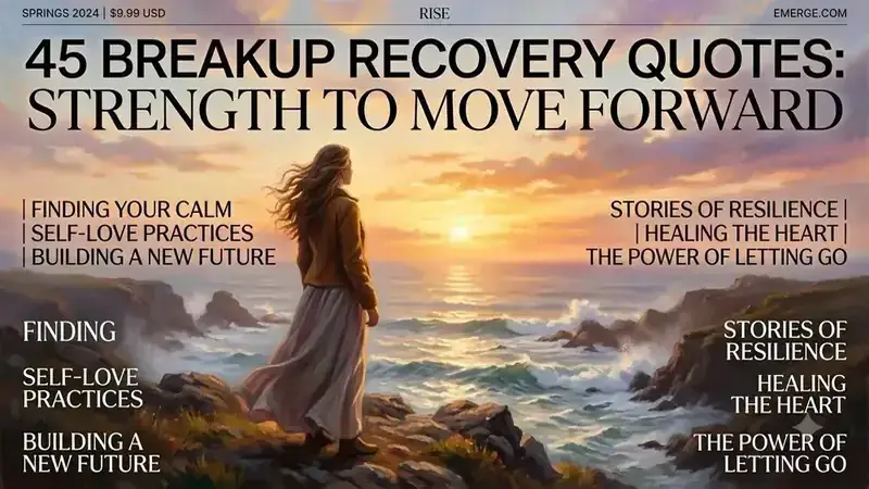 45 Empowering Breakup Recovery Quotes to Heal Heart