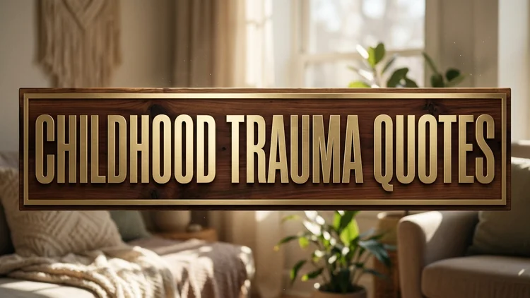 50 Childhood Trauma Quotes: Inner Child Healing, Compassion & Breaking Cycles