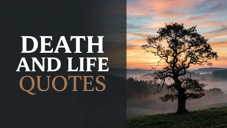 75 Poignant Death Quotes Life: Embracing Mortality, Sacred Grief & Meaningful Living