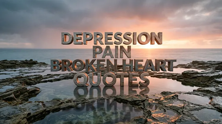 55 Depression Pain Broken Heart Quotes: Somatic Validation, Emotional First-Aid & Gentle Healing