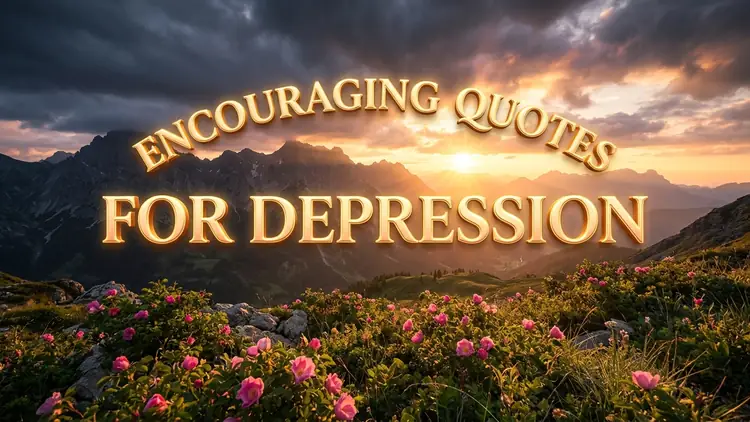 65 Gentle Encouraging Quotes for Depression: Holding Onto Tomorrow, Soft Hope & Quiet Strength