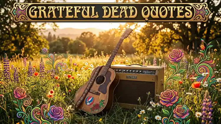 70 Iconic Grateful Dead Quotes & Lyrics on Life, Healing, Grief & Resilience