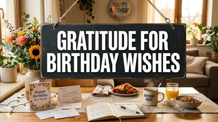 75 Gratitude Quotes for Birthday Wishes: Thanking Friends, Warmth & Heartfelt Solace