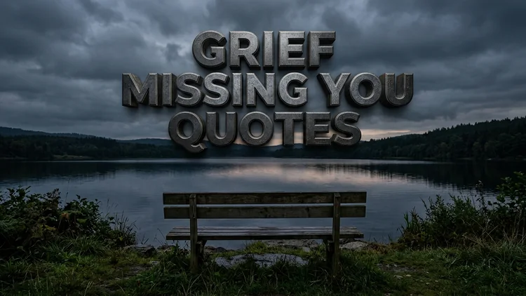 60 Compassionate Grief Missing You Quotes on Bereavement & Lingering Love