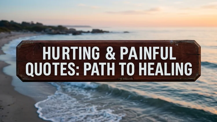 65 Hurting and Painful Quotes: Emotional Catharsis, Resilience & Inner Renewal