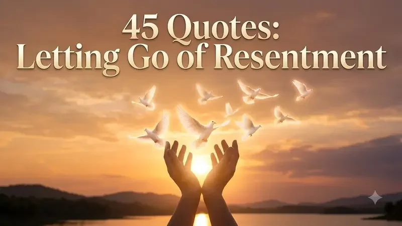 35 Healing Quotes on Letting Go of Anger & Resentment