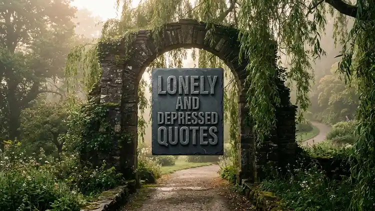55 Lonely and Depressed Quotes: Navigating Darkness, Somatic Comfort & Inner Light