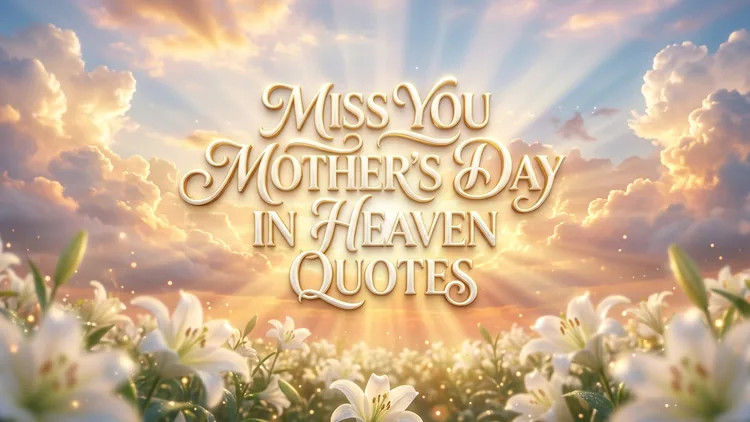 50 Miss You Mother's Day in Heaven Quotes Honoring Eternal Matriarchal Love & Memory