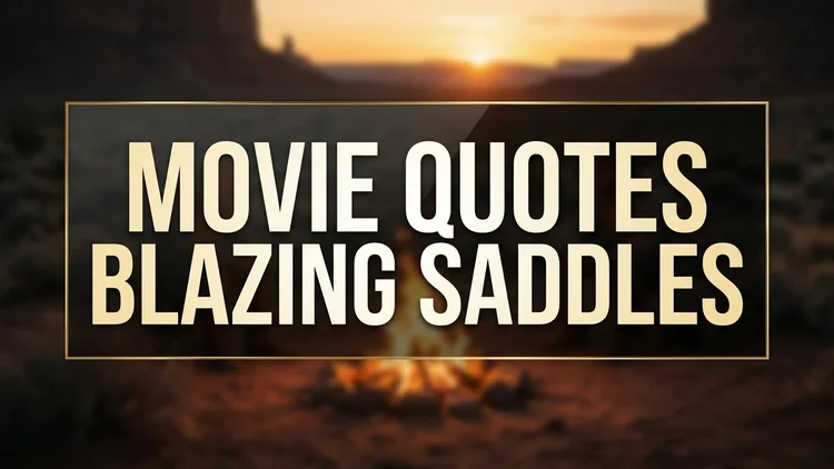 55 Hilarious Movie Quotes Blazing Saddles: Mel Brooks Satire, Campfire Wit & Comedy