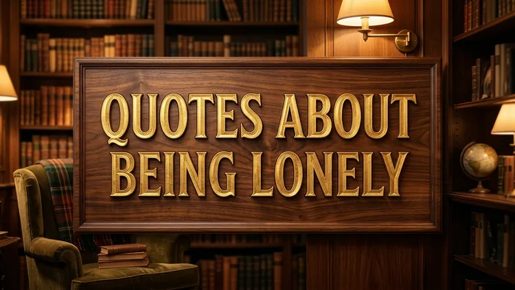 60 Quotes About Being Lonely: Embracing Stillness, Worth & Inner Peace