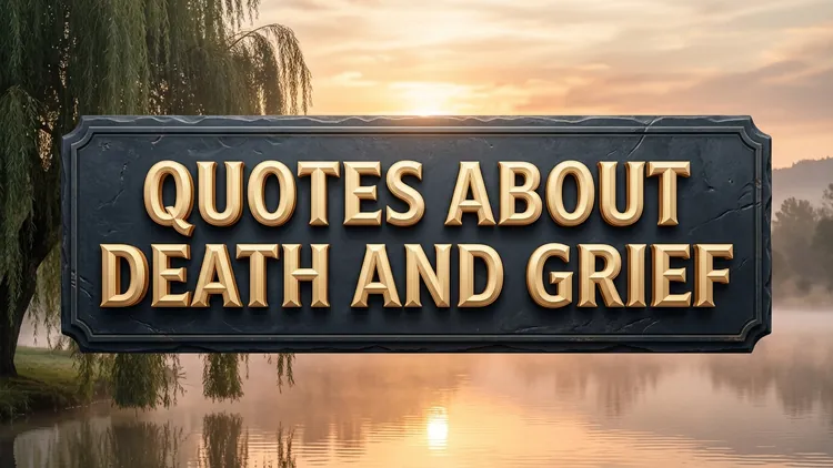 65 Deep Quotes About Death and Grief: Somatic Comfort, Mourning & Gentle Dawn