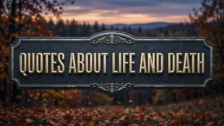 70 Poignant Quotes About Life and Death: Embracing Mortality, Sacred Grief & Meaning