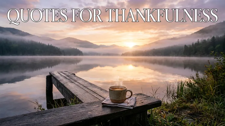 60 Healing Quotes for Thankfulness to Restore Peace, Hope & Abundance