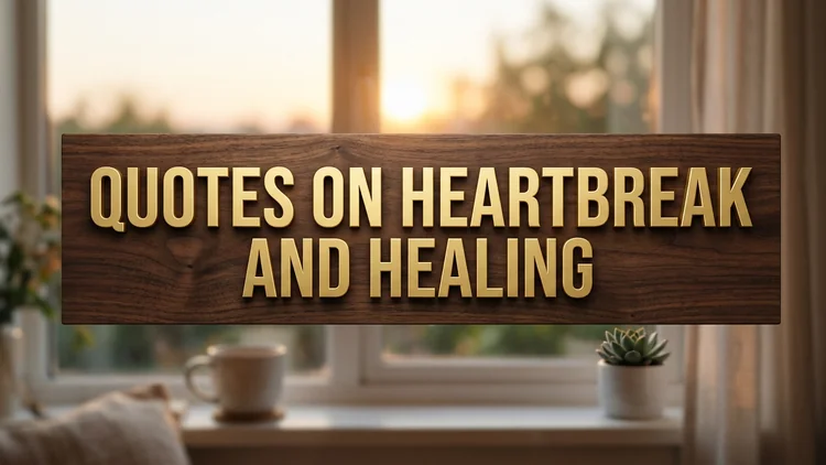 65 Gentle Quotes on Heartbreak and Healing: Honoring Pain & Finding Self-Restoration