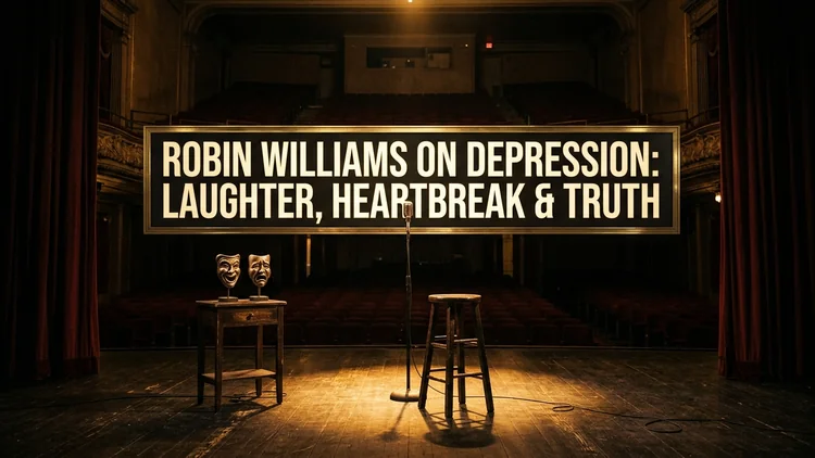 The Poignant Robin Williams Depression Quote: The Saddest People Smile Brightest