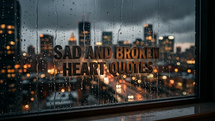 50 Sad and Broken Heart Quotes on Grieving Lost Love, Somatic Release & Gentle Rebuilding