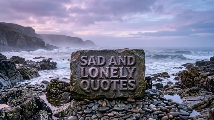 60 Sad and Lonely Quotes: Validating Sorrow & Tender Healing Words