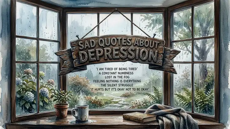 65 Poignant Sad Quotes About Depression: Bearing Witness to Heavy Silence and Solitude