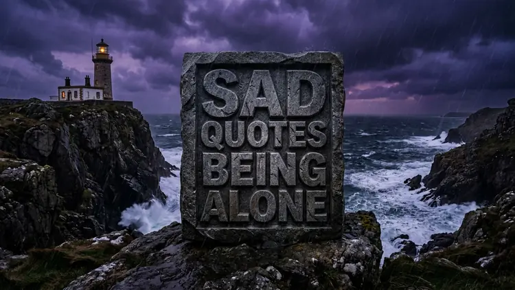 60 Sad Quotes Being Alone: Emotional Presence, Rebuilding Strength & Stillness