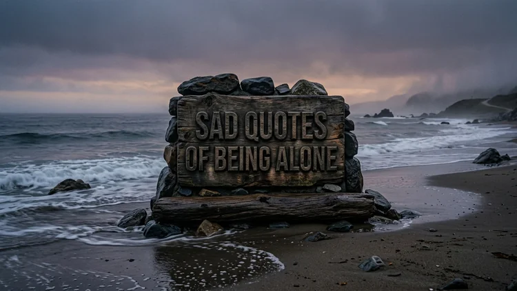 50 Sad Quotes of Being Alone: Acknowledging Sorrow, Safe Tears & Gentle Healing