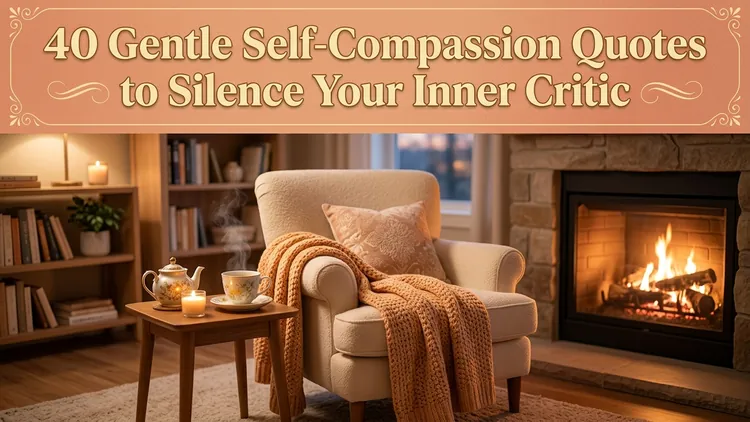 40 Gentle Self-Compassion Quotes to Silence Your Inner Critic