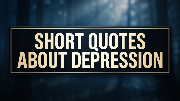 60 Short Quotes About Depression: Poignant Truths & Gentle Comfort