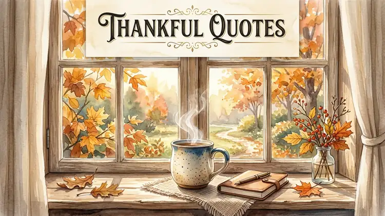 75 Thankful Quotes & Gentle Reminders of Daily Grace, Healing & Abundance
